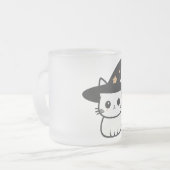 Tasse Givré chatte sorcière chats mignons | design chats (Devant gauche)