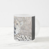 Tasse Givré Cheetah Portrait (Devant droit)