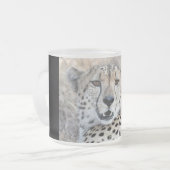Tasse Givré Cheetah Portrait (Devant gauche)