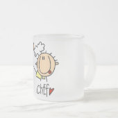 Tasse Givré Chef avec t-shirts et cadeaux cuillères (Devant droit)