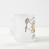 Tasse Givré Chef avec t-shirts et cadeaux cuillères (Devant gauche)