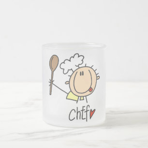Tasse Givré Chef avec t-shirts et cadeaux cuillères