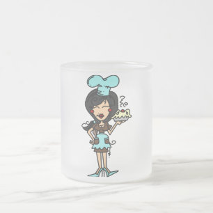Tasse Givré Chef pâtisserie féminine - T-shirts et cadeaux de