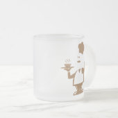 Tasse Givré Chef tenant un bol de soupe (Devant droit)