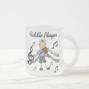 Tasse Givré Chemise et Cadeaux pour Fille Joueuse de Violon à