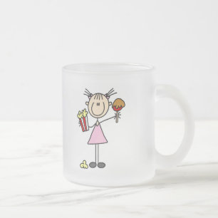 Tasse Givré Chemises et Cadeaux de Popcorn et Barbe à Papa