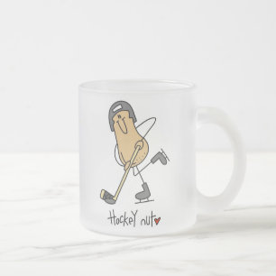 Tasse Givré Chemises et Cadeaux pour les Fous de Hockey
