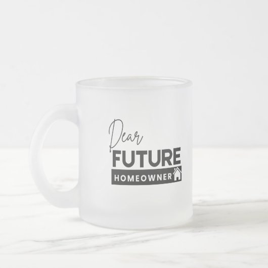 Tasse Givré Cher futur propriétaire (Gauche)
