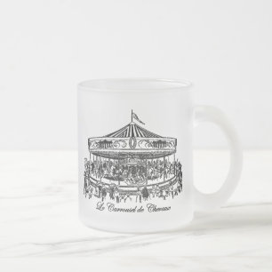 Tasse Givré Cheval de Carrousel français Vêtements et cadeaux