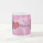 Tasse Givré Cheval du Coeur (camo rose) (Centre)