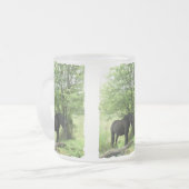 TASSE GIVRÉ CHEVAUX (Devant gauche)