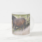TASSE GIVRÉ CHEVAUX (Devant droit)
