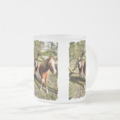 TASSE GIVRÉ CHEVAUX (Devant droit)