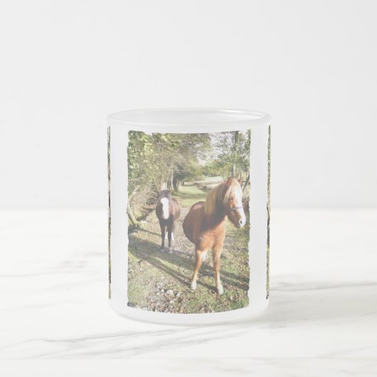 TASSE GIVRÉ CHEVAUX (Centre)