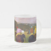 Tasse Givré Chevaux de course Edgar Degas à Longchamp (Devant droit)