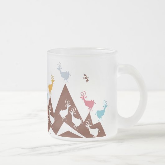 Tasse Givré Chèvres de montagne (Droit)