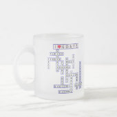 TASSE GIVRÉ CHÈVRES DE PUZZLE DE MODÈLE (Gauche)