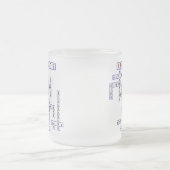 TASSE GIVRÉ CHÈVRES DE PUZZLE DE MODÈLE (Centre)