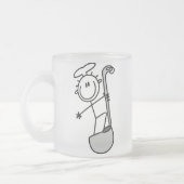 Tasse Givré Chiffre chef de bâton avec la poche (Gauche)