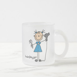 Tasse Givré Chiffre de bâton de coiffeur