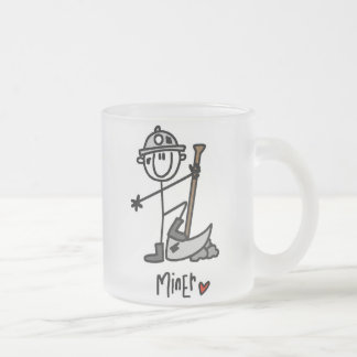Tasse Givré Chiffre de bâton de mineur
