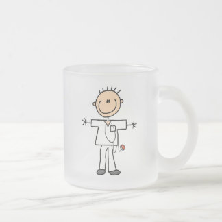 Tasse Givré Chiffre masculin infirmière de bâton