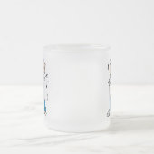 Tasse Givré chiffre masculin T-shirts et cadeaux de bâton de (Centre)