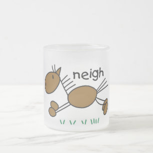 Tasse Givré Chiffre T-shirts et cadeaux de bâton de cheval