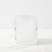 Tasse Givré Chiffre T-shirts et cadeaux de bâton de marié (Centre)