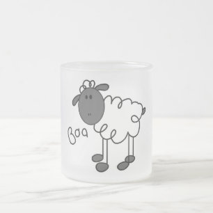 Tasse Givré Chiffre T-shirts et cadeaux de bâton de moutons