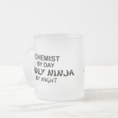 Tasse Givré Chimiste Ninja mortel par nuit (Devant gauche)
