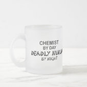 Tasse Givré Chimiste Ninja mortel par nuit (Gauche)