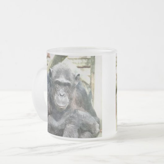 TASSE GIVRÉ CHIMPANZÉS CUITS (Devant gauche)