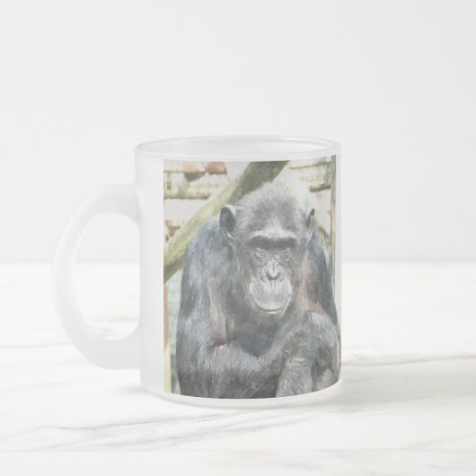 TASSE GIVRÉ CHIMPANZÉS CUITS (Gauche)
