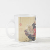 Tasse Givré Chinois Rooster Nouvel An 2017 Japonais verre d'ar (Gauche)