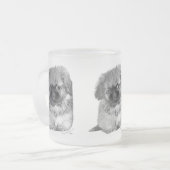 Tasse Givré Chiots Pékinois (Devant gauche)