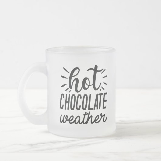Tasse Givré Chocolat chaud (Gauche)