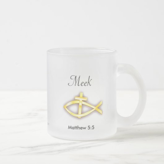 Tasse Givré chrétien (Droit)