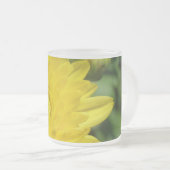 Tasse Givré Chrysanthème jaune (Devant droit)