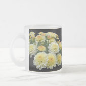 Tasse Givré Chrysanthèmes citron meringue (Gauche)