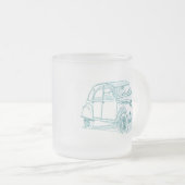 TASSE GIVRÉ CIT 2CV (Devant droit)