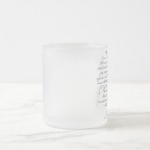 Tasse Givré Citation #1 de la persuasion de Jane Austen (Centre)