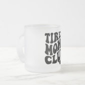 Tasse Givré Citation de maman amusante (Devant gauche)