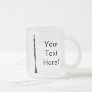 Tasse Givré Clarinette personnalisée