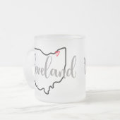 Tasse Givré Cleveland Ohio (Devant gauche)