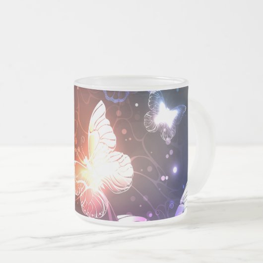 Tasse Givré Clowing Night Butterflies (Devant droit)