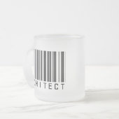 Tasse Givré Code barres d'architecte (Devant gauche)