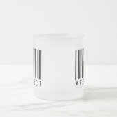 Tasse Givré Code barres d'architecte (Centre)