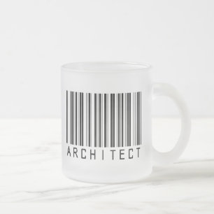 Tasse Givré Code barres d'architecte