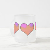 Tasse Givré coeur (Devant gauche)